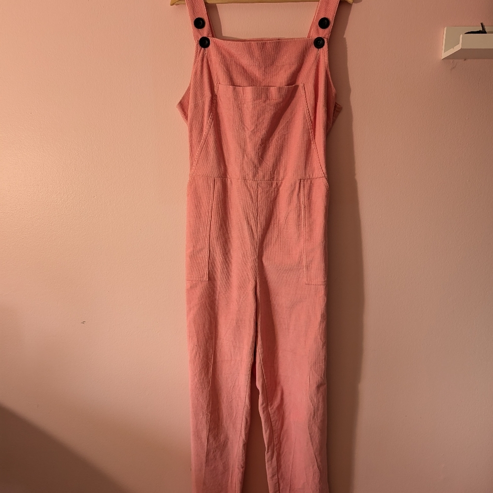 Nooworks Pink Corduroy Overalls Size XL - Picture 12 of 12